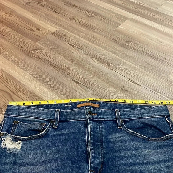 Joe’s Jeans Brixton Straight + Narrow Ripped Distressed Button Fly Mens size 38 - Picture 8 of 14
